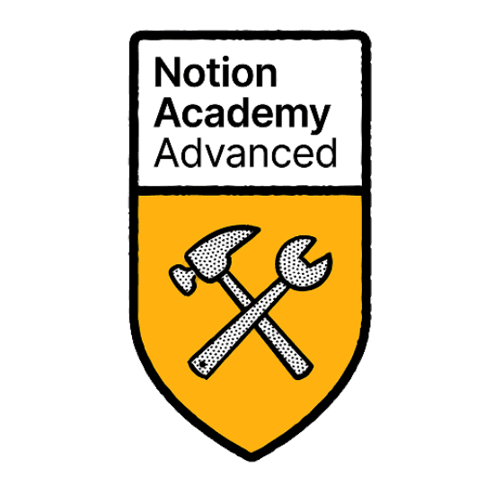 Notion Advanced Badge