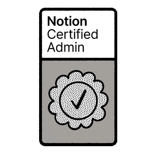 Notion Certified Admin